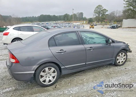 2010 Honda Civic Lx из США, поврежденный, VIN 2HGFA1F5XAH575429